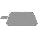 Bodenfliese Bestway Lay-Z-Spa 196 x 196 cm Grau 17-teilig