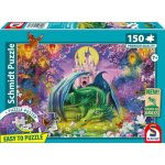 Puzzle 150 Pièces Schmidt Spiele Petit Dragon Jardin Féerique 7 Ans+
