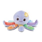Peluche Musical Interativo VTech Lila 8 Tentáculos Texturizados
