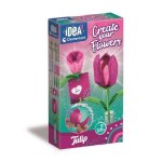 Kit di artigianato per bambini Clementoni Create Your Flowers Tulipano 2 fiori