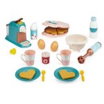Set Giochi Cucina Bambini Ecoiffier Coffret Gourmand 21 Pezzi con Macchina per Waffle
