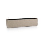Blumenkasten Lechuza Balconera Stone 80 Beige mit 5L Wassertank
