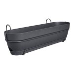 Jardinière Elho Vibia Campana Allin1 11L Antracite avec plateau intégré