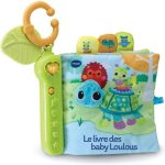 Libro musical de tela interactivo VTech Baby Toudoux des Loulous con luz y canciones
