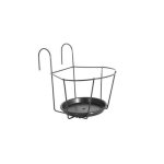Support Macettes Balcony Artevasi Gris Antracite 25x25cm Drainage Ouvert