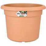 Maceta Elho Green Basics 45 cm Mild Terra Plastique Recyclé Drainage Empilable