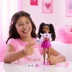 Bambola di moda Barbie Dream Besties Brooklyn con trecce e 7 accessori da ballo