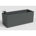 Jardinière rectangulaire Artevasi Rimini 17L Auto-irrigation SWS Gris anthracite