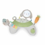 Ingenuity Sylvi Baby Bauchlage-Spielmatte mit U-Kissen und 4 Sensorischen Spielzeugen