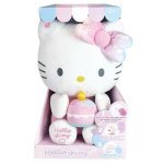 Peluche interactif Jemini Hello Kitty 26 cm avec capteur de cœur, bougie et musique d'anniversaire