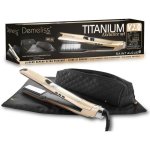 Plancha de Pelo Titanio Saint Algue Demeliss Tita V2 230ºC 3 Ajustes Peine Lateral Vapor Dorado