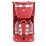 Cafetera de goteo Livoo DOD163RC 1,25 L 800 W 12 tazas función mantener caliente