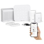 Allarme SCS SENTINEL KitAlarm Wi-Fi GSM 4G Wireless Interno Alexa Google