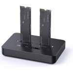 Dockingstation Gembird DD2-U3M2 M.2 USB Type-C kompakt schwarz