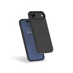 Funda para móvil Force Case Silicona Líquida Mate Negra Protección 2 m MagSafe para iPhone Air