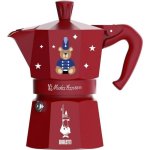 Cafetière italienne Bialetti Moka Express 0,15 L 3 tasses aluminium rouge