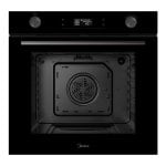 Forno Multifunções Midea 70L Pirolítico 60cm A+ Grill WiFi Preto