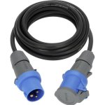 Multipresa Brennenstuhl 5 m CEE 16 A IP44 Gomma Neoprene Blu Grigio Nero