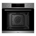 Horno Multifunción Midea 70L 60cm con Grill y Conectividad Negro
