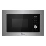 Microondas Midea 20 litros 800W con grill y panel táctil digital