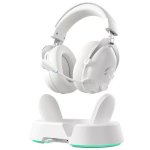 Auriculares Mchose HW-V9-11 inalámbricos Bluetooth/RF 2.4 GHz gaming blancos