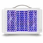 Lámpara Mata Mosquitos Eléctrica Karawan Recargable Usb Con Luz Led Y Rejilla De Descarga Nmxh-306 - Pequeña 2.5w