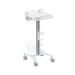 Kimex Carro Para Equipos Médicos Con Soporte Antirrobo Para Ordenador Portátil