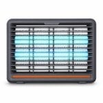 Lámpara Mata Mosquitos Karawan Con Luz Uv Y Rejilla De Descarga, Mata Insectos Eléctrico 360° Cobertura Hasta 60 M²-pequeño 8w
