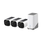 Cámara IP Eufy eufyCam E40 2K Visión Nocturna Interior y Exterior Alarma Solar