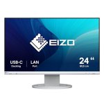 Monitor PC EIZO FlexScan EV2490-WT 23,8" Full HD 60Hz IPS Bianco Altezza Regolabile