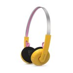 Auricolari Philips TAMS1YL/00 Bluetooth wireless e cablati per chiamate e musica gialli