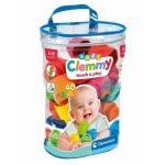 Clementoni Clemmy Baby Set De 40 Bloques Blandos 40 piezas