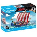 Playmobil Astérix Barque Pirate 71888 88 pièces