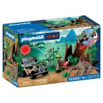 Playmobil Dinos L'antre Du Dinosaure 72069 58 pièces
