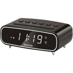 Réveil Radio Sencor SRC 2600 B PLL Double Alarma LED Ajustable