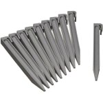 Piquet de Bordure Nature Pack 10 Recyclé Anti-UV Gris