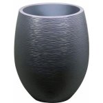 Pot Rond EDA Egg Graphit 53L Ø50x60cm Gris Antracite