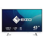 Monitor PC EIZO FlexScan EV4340X-WT 42,5" UltraHD 4K 60Hz IPS Bianco 5ms