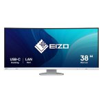 Monitor PC EIZO FlexScan EV3895-WT 37,5" UltraWide Quad HD+ IPS Curvo Bianco Regolabile in altezza