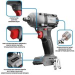 Llave de impacto Graphite Energy+ 18V 450Nm sin escobillas