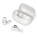 Auriculares Philips TAT3000WT/00 Bluetooth sem fios com Cancelamento Híbrido de Ruído Branco Branco