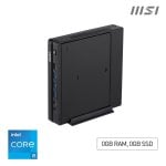 Mini PC MSI PRO DP10 A14MG-004BEU Intel Core i5-14400/Wi-Fi 6E/Gráficos UHD 730/Chasis 1,1L