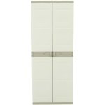 Armario Escobero 70 Cm Titanium – Mueble Auxiliar Alto 176x70x40,5cm – Multiusos Para Limpieza