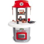 Cocina de juguete infantil Ecoiffier Coquillette Roja con horno, fregadero y accesorios