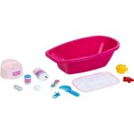 Set Bañera Muñecas Klein Princess Coralie Rosa 10 Piezas