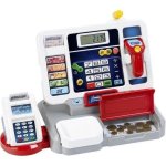Caja registradora electrónica infantil Klein Shopping Center con pantalla desmontable y terminal de pago