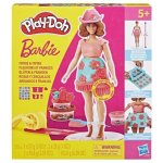 Play-Doh Barbie Floral & Fringe Kreativset mit 28 cm Puppe
