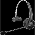 Auricolari LogiLink BT0075 wireless Bluetooth 6.0 Mono per ufficio neri