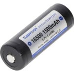 Li-Ion Akku 18500 Keeppower 1500 mAh 3,7V Button Top