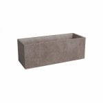 Vaso Artevasi Sydney 57L Taupe Mate Texturizzato 80x30x29cm